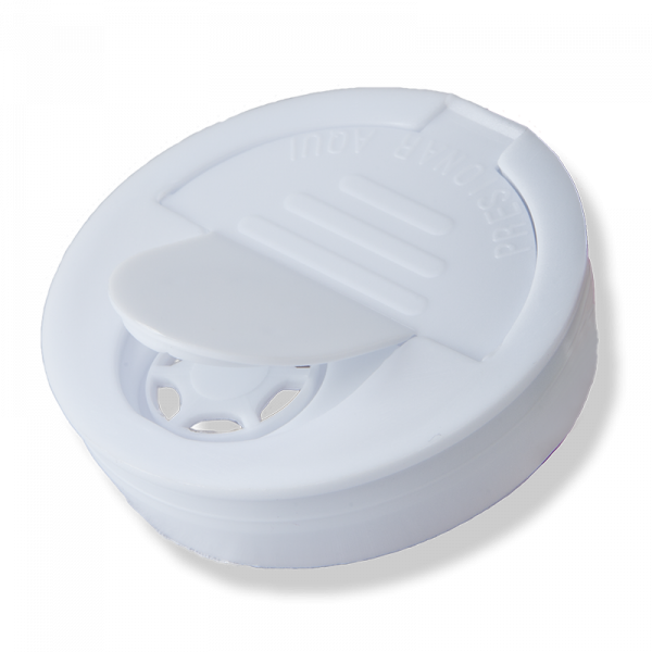 53mm White Pressure Cap – Star Shutter - Anfra Packaging