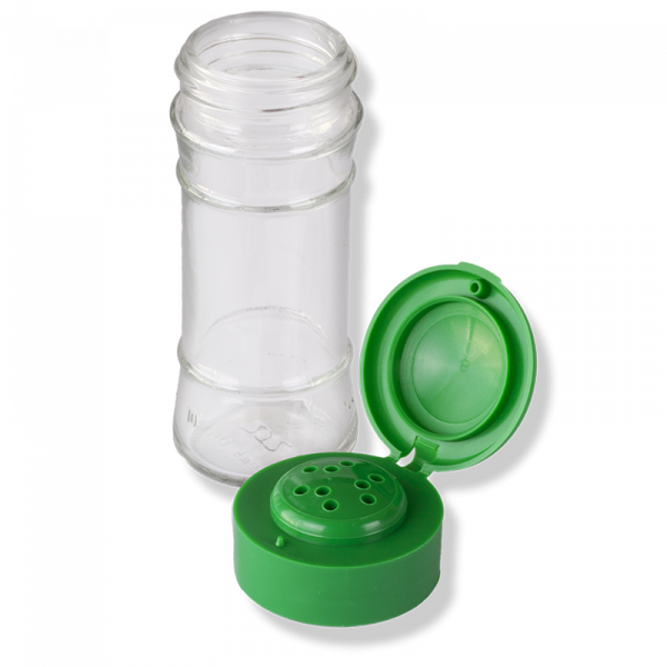 ANFRA All-porpouse 9 Holes Flip Top Green Cap - Anfra Packaging