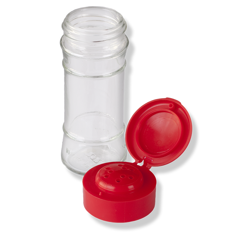 ANFRA All-porpouse 9 Holes Flip Top Red Cap - Anfra Packaging