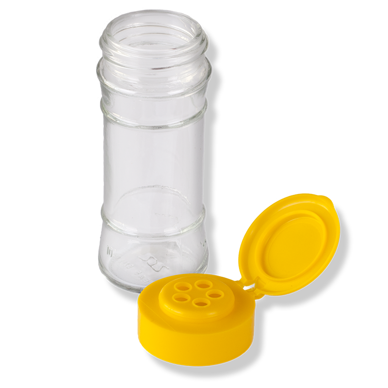 5 Holes Flip Top Yellow Cap - Anfra Packaging